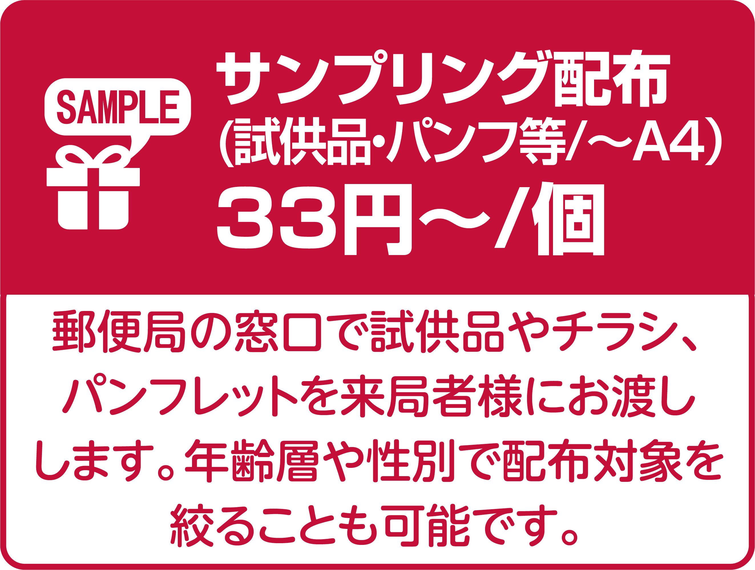 サンプリング配布